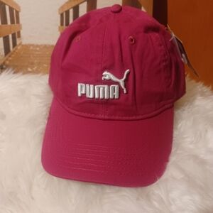 Puma Pink Hat Classic Sporty Style